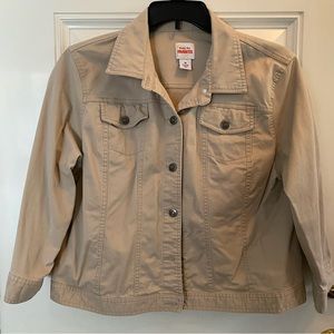 Ruby Road ladies casual twill jacket.